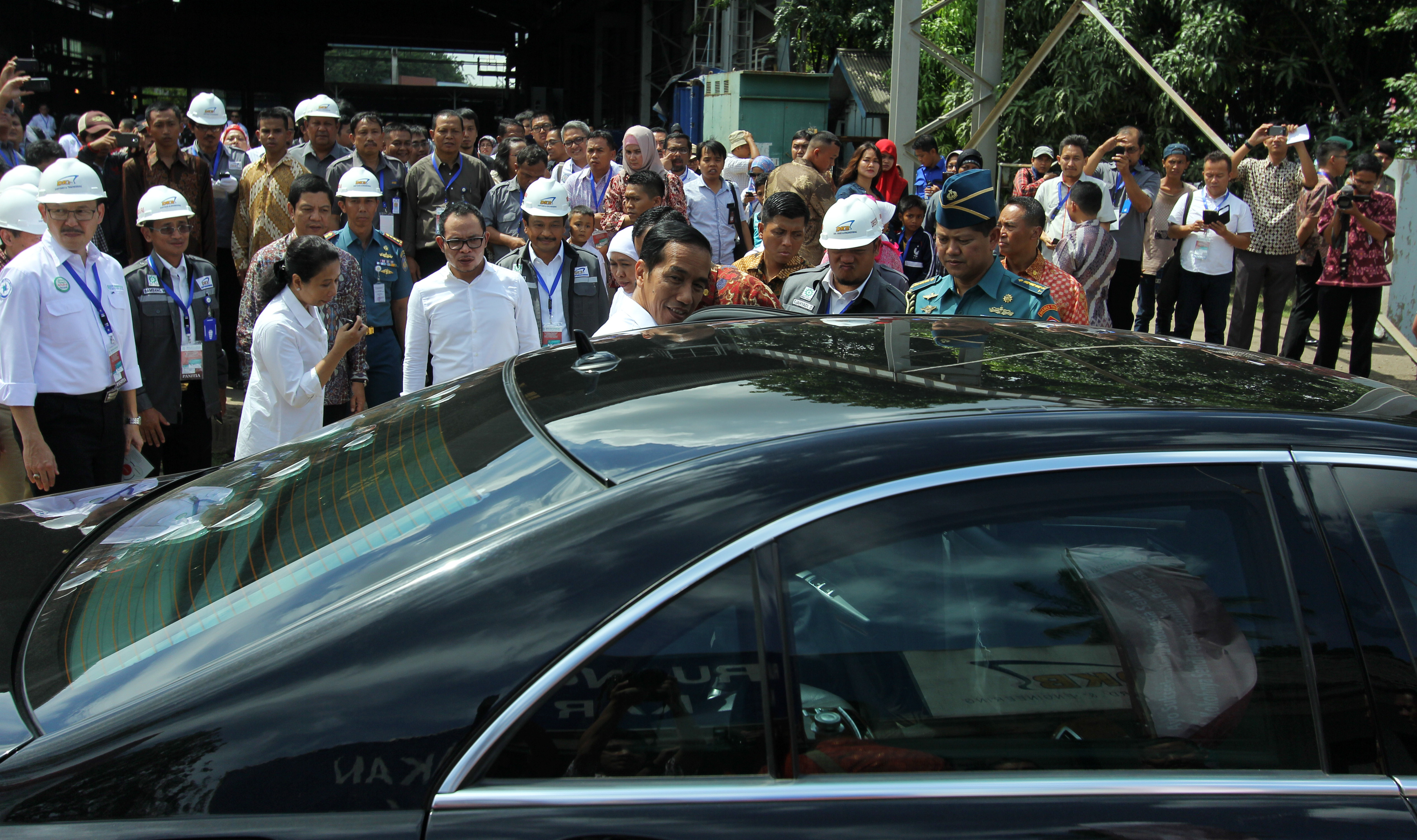 Presiden Jokowi Meninggalkan PT DKB