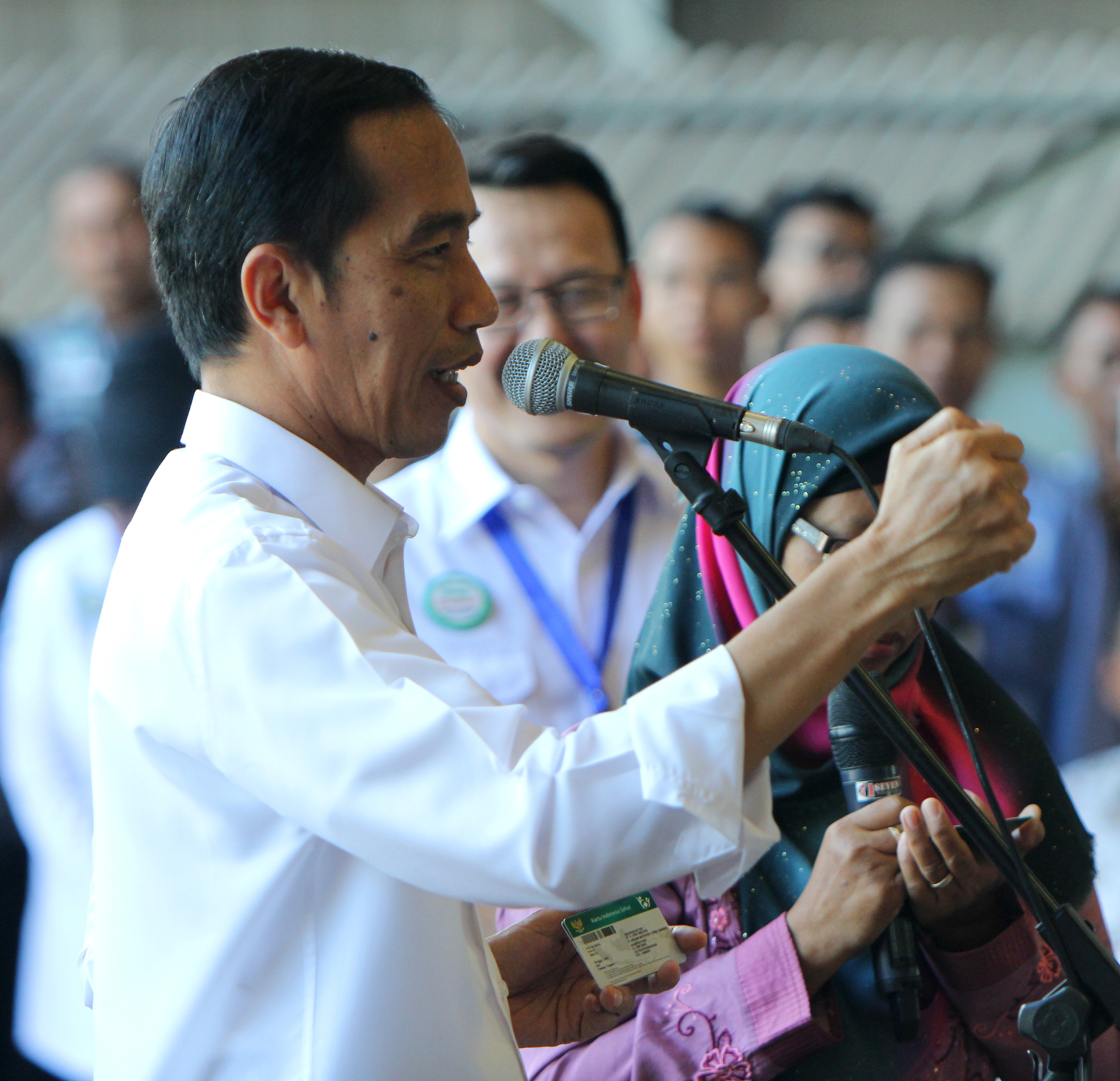 Presiden Jokowi dan Istri juga mendapatkan Kartu Indonesia Sehat