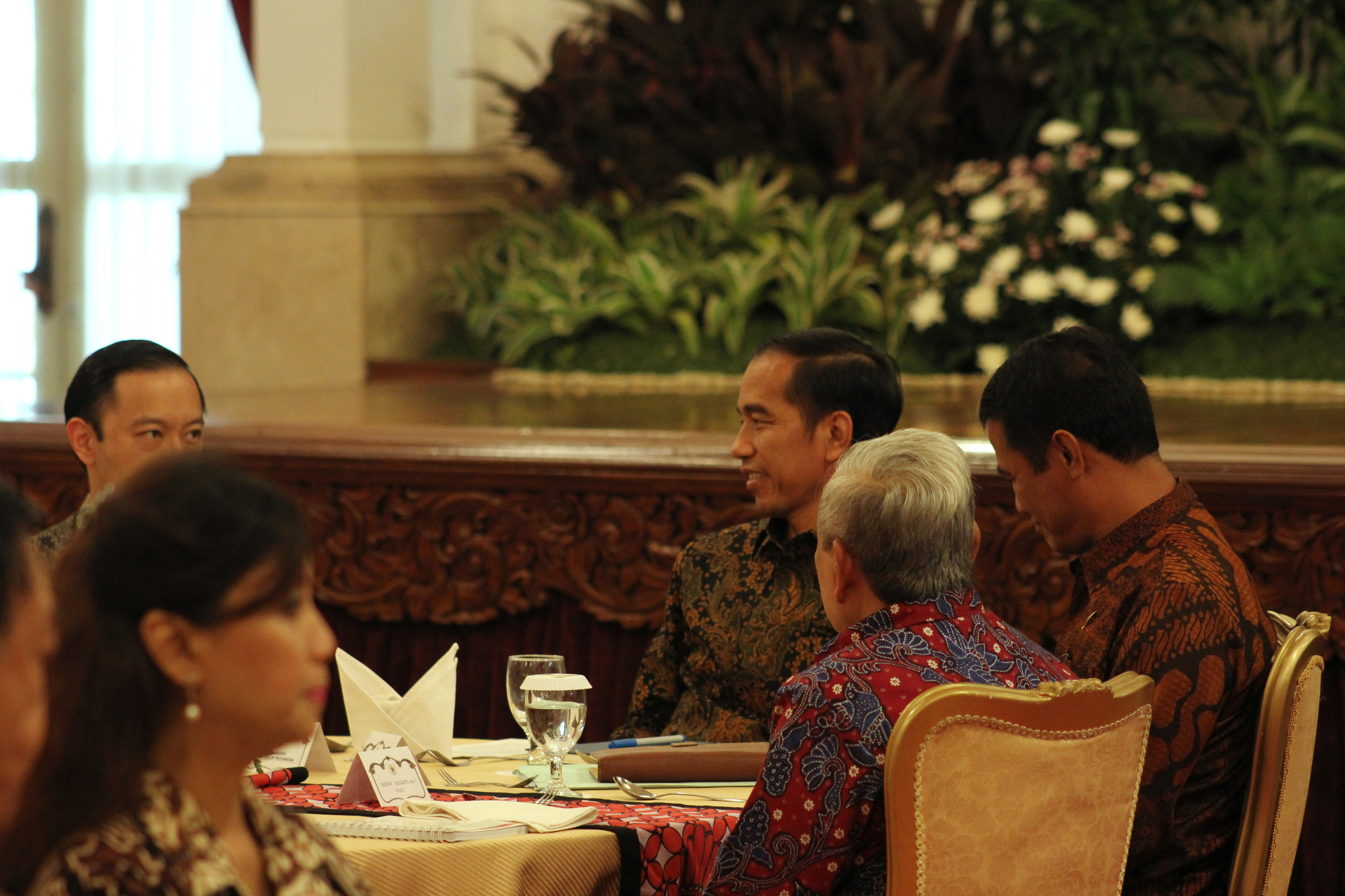Presiden Jokowi Makan Siang Bersama Pengusaha Penggilingan Beras Di Istana Negara