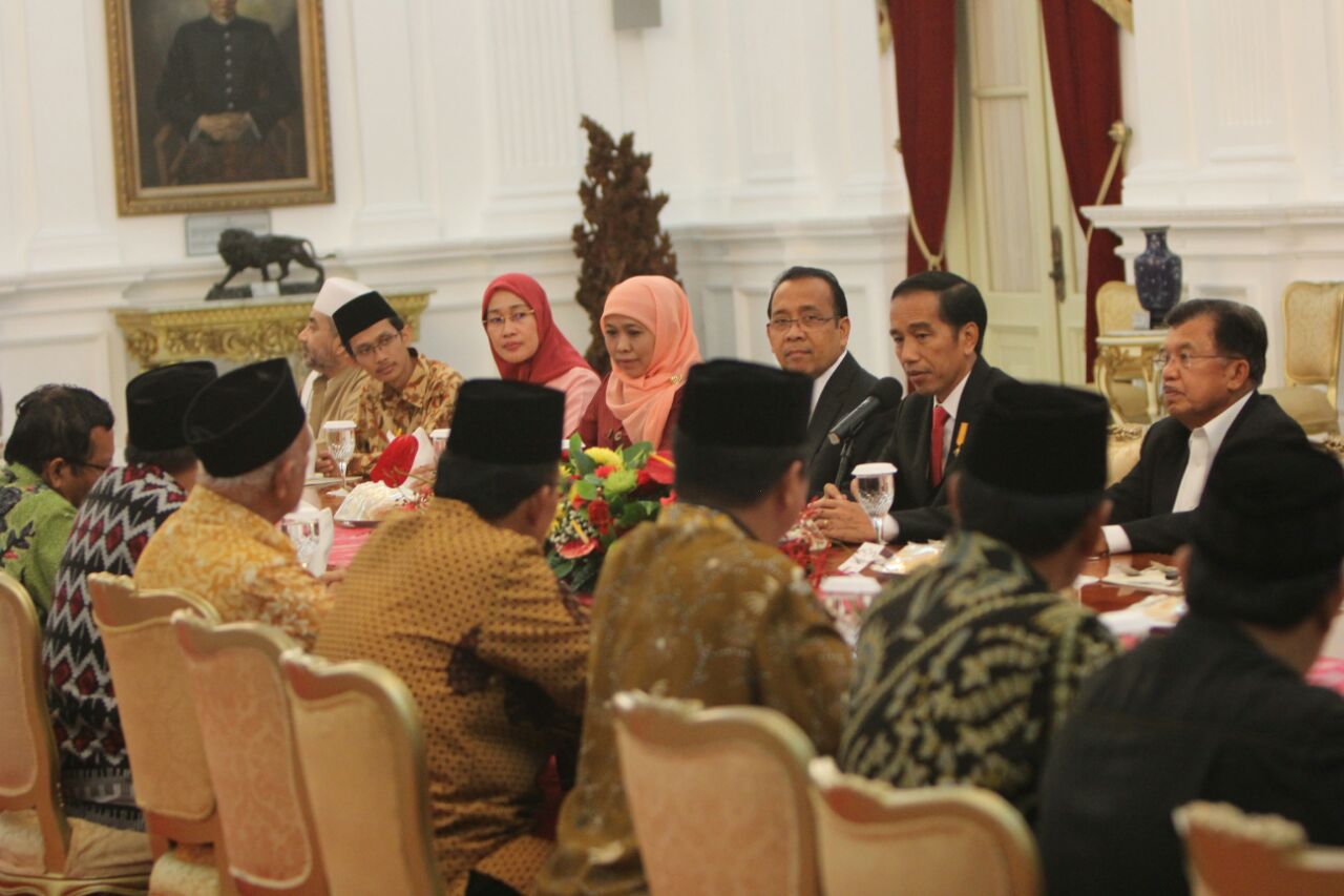 Presiden terima ormas-ormas Islam di Istana Merdeka (9/11). Photo: Mark Sinambela/Vibizmedia.com