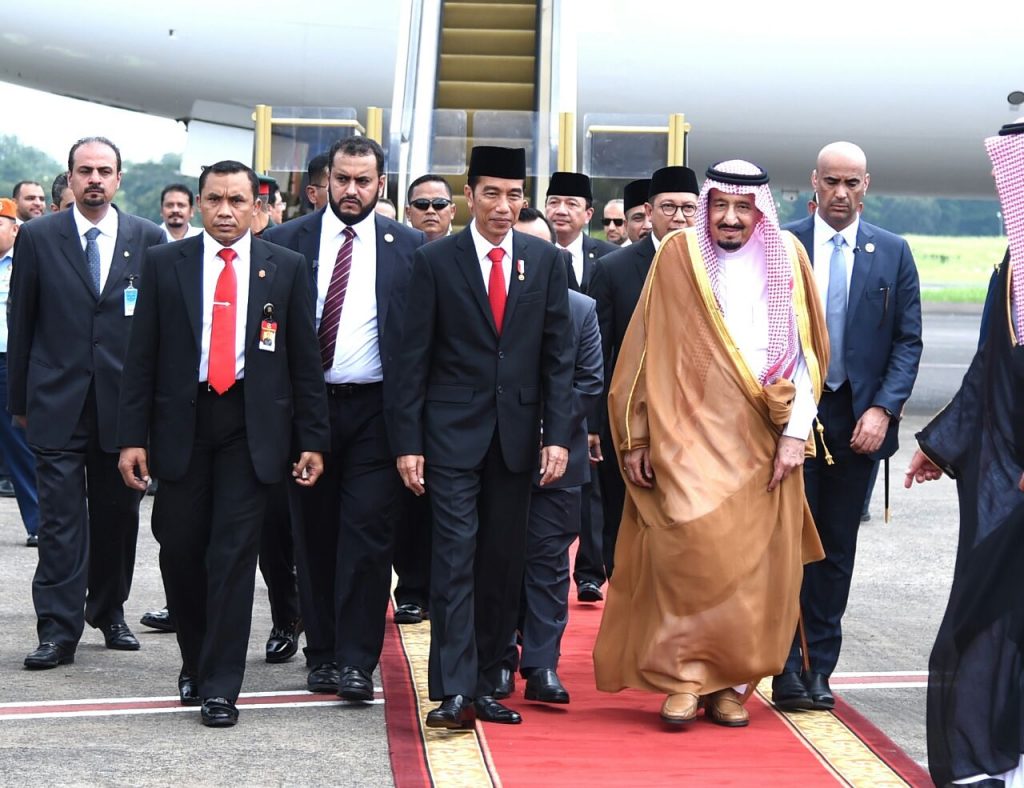 Kunjungan Raja Arab Saudi - Salman bin Abdul Aziz al-Saud (3 Maret 2017). Photo: Mark Sinambela/ Vibizmedia