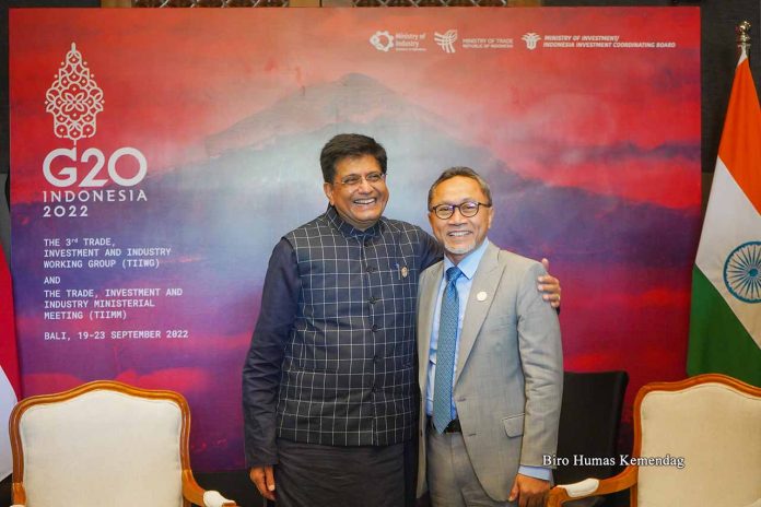 Pertemuan bilateral Indonesia-India