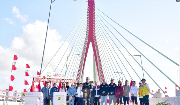 Resmikan Jembatan Pulau Balang, Dukung Konektivitas di Kalimantan Timur