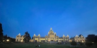 Gedung Parlemen British Columbia di Kanada