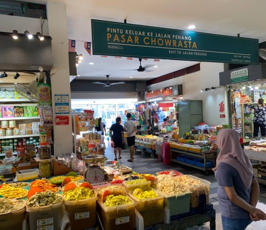 Serunya Belanja di Pasar Chowrasta Penang Malaysia