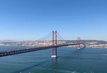 Keindahan Jembatan 25 April di Lisbon Portugal