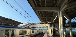 Stasiun Kazusa Ichinomiya Jepang