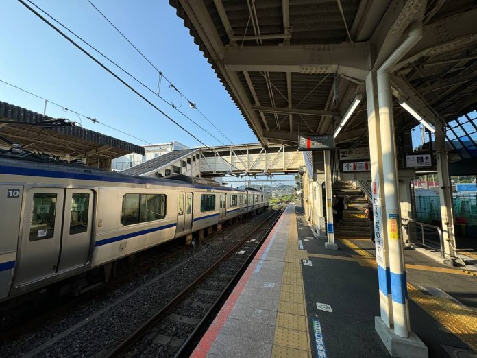 Stasiun Kazusa Ichinomiya Jepang